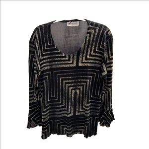 Beautiful black and grey top